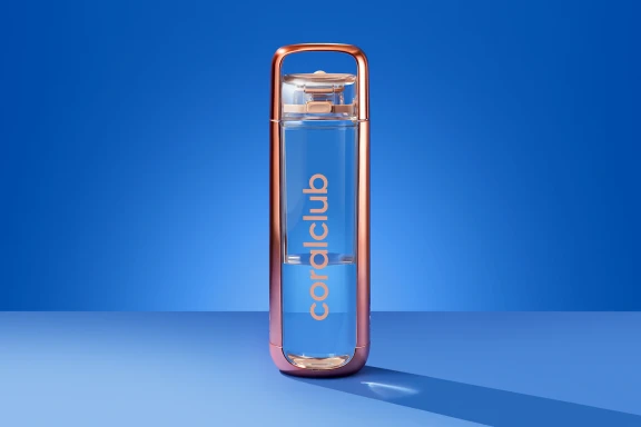 KOR One Water Bottle, Rose Gold